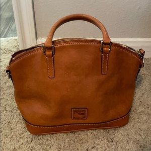 Dooney & Bourke leather satchel bag